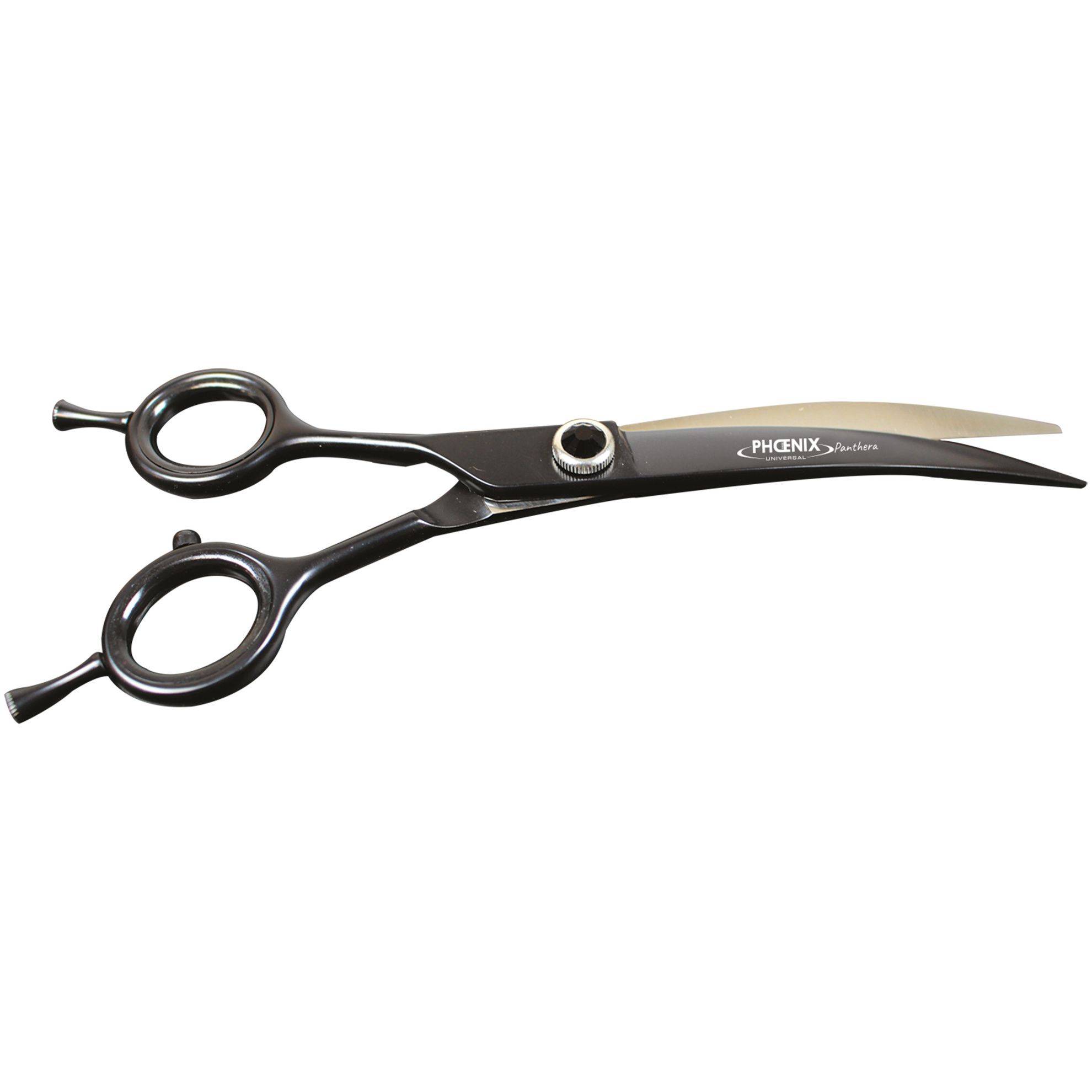 Phoenix Universal - Ciseaux Courbes GAUCHER Phoenix Panthera : 20 cm PHOENIX UNIVERSAL