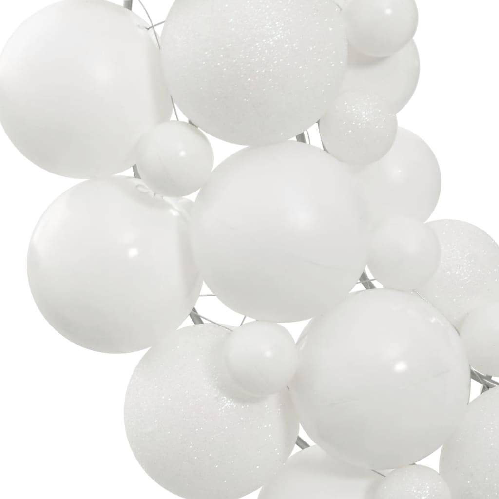 Vidaxl - Couronne de Noël blanc 45 cm polystyrène vidaXL 356126 - Image 4