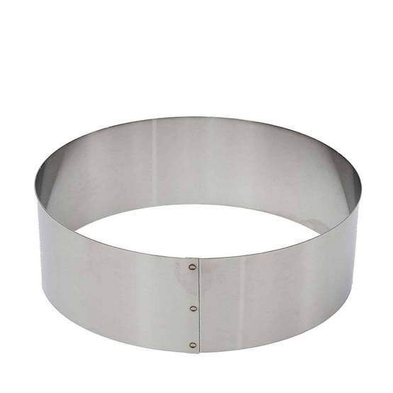 Lot de 3 Cadres à Pâtisserie "Ronds" 20cm Argent - Image 4