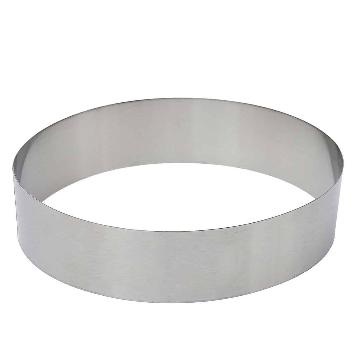 Lot de 3 Cadres à Pâtisserie "Ronds" 20cm Argent - Image 3