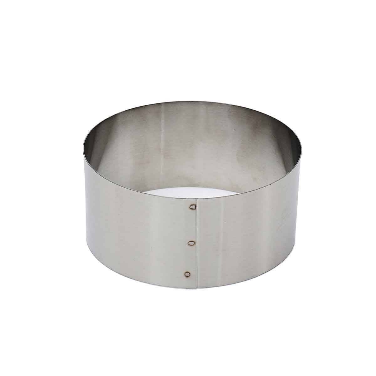 Lot de 3 Cadres à Pâtisserie "Ronds" 20cm Argent - Image 5
