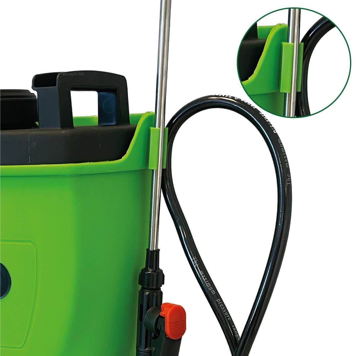 Pulvérisateur Electrique à Batterie Lithium 12V/8AH 16L 6 bars Chargeur Végétaux jardin toitures VITO - Imagen 10