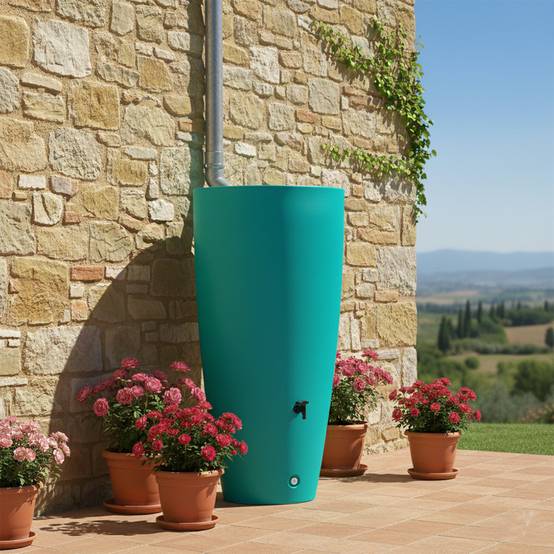 Récupérateur d'eau de pluie 200l + kit complet - plast'up rotomoulage - Image 2