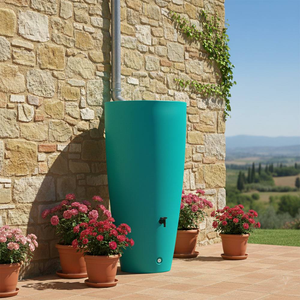 Récupérateur d'eau de pluie 200l + kit complet - plast'up rotomoulage - Image 2