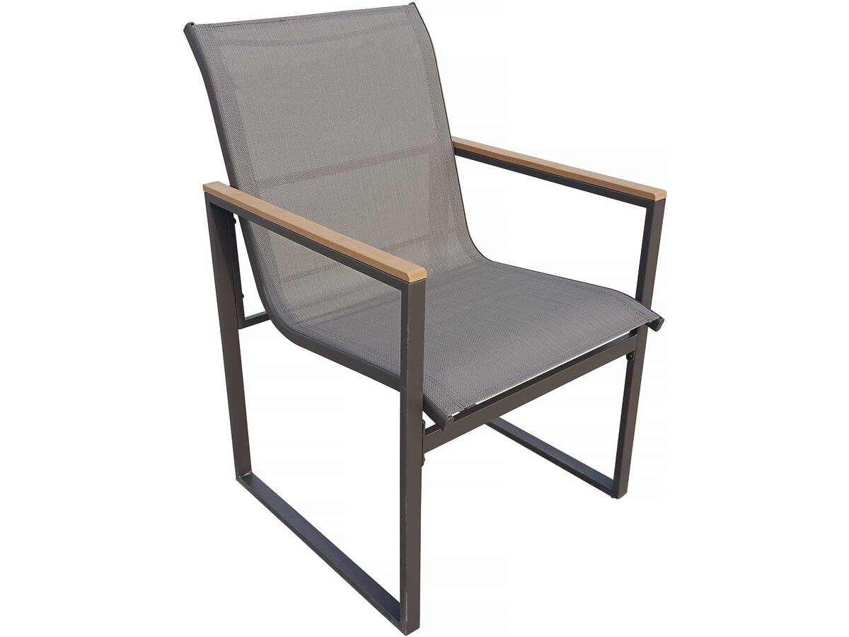 Habitat Et Jardin - Salon De Jardin Balcon "liam" - 2 Places - Marron/gris -habitat Et Jardin - Imagen 4
