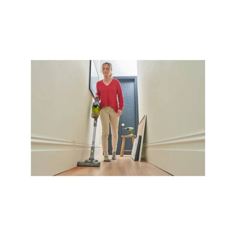 Ryobi - Aspirateur balai Brushless 18V RYOBI - 30 AW - Batterie 2,0Ah - Chargeur - RSVS18-1C20G - Image 4