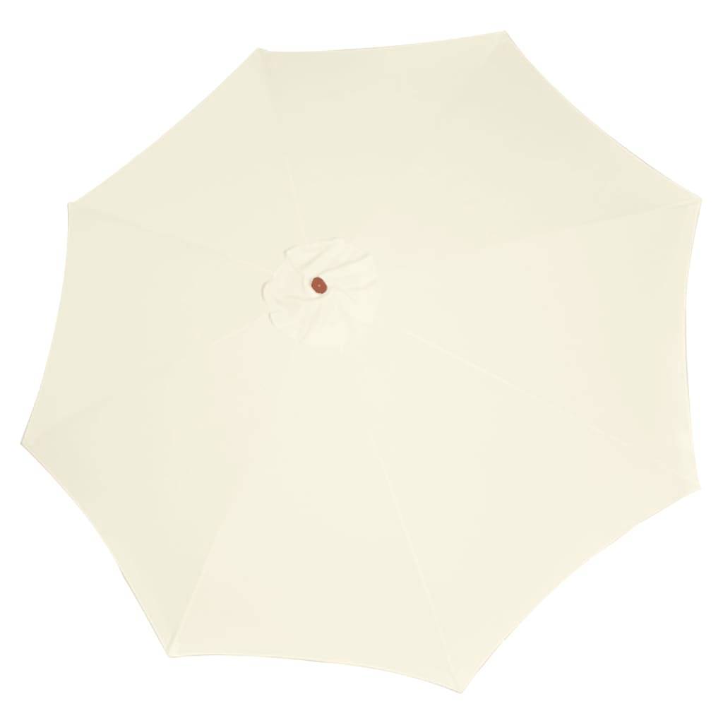 Helloshop26 - Parasol 300 x 258 cm blanc sable - Imagen 3