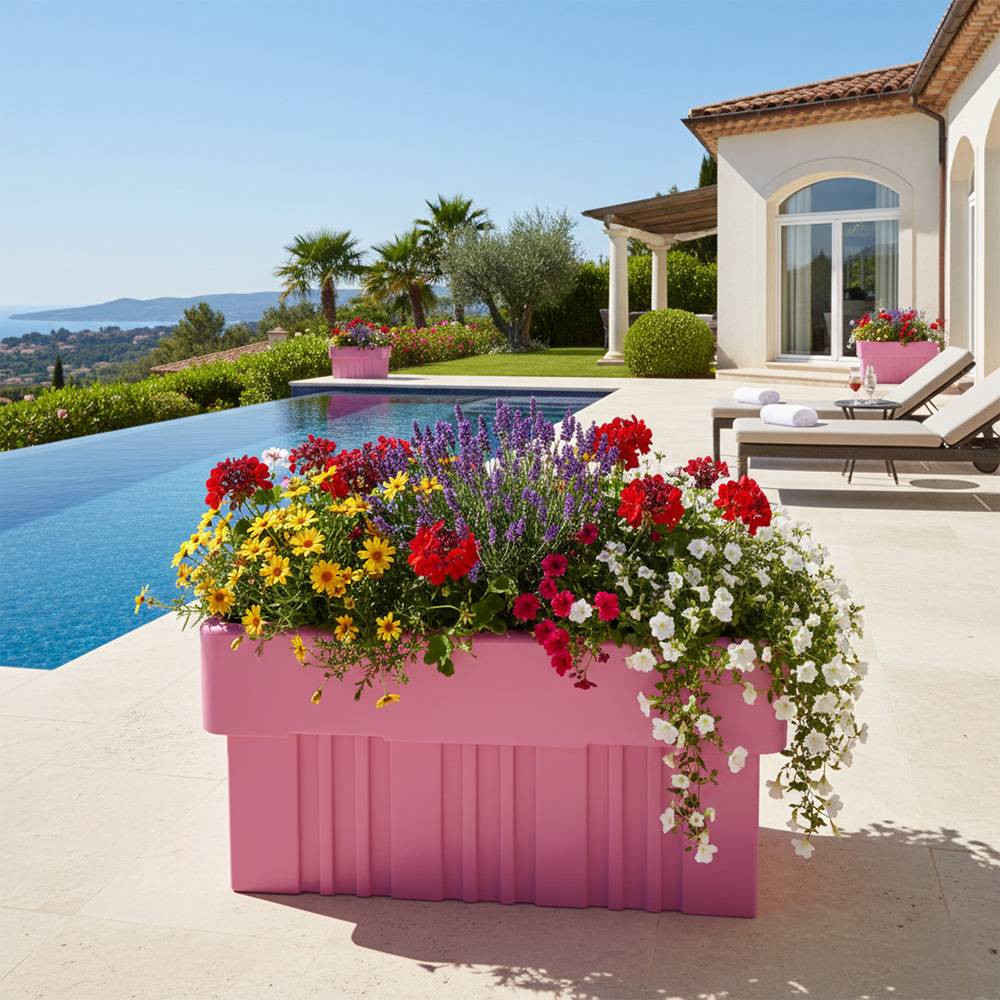Jardinière bella 135l - bac à fleurs-dare win store - Imagen 4