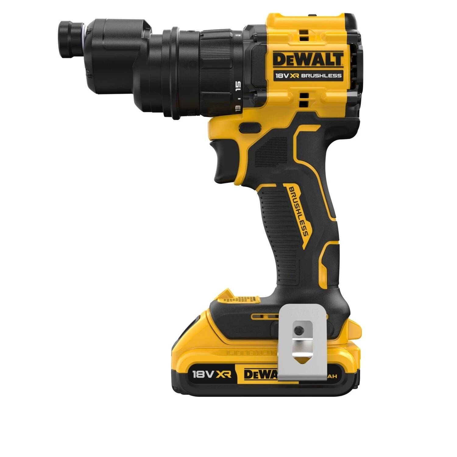 Perceuse visseuse à têtes multiples xr 18V 2ah li-ion brushless - DEWALT - DCD803D2T-QW - Image 4