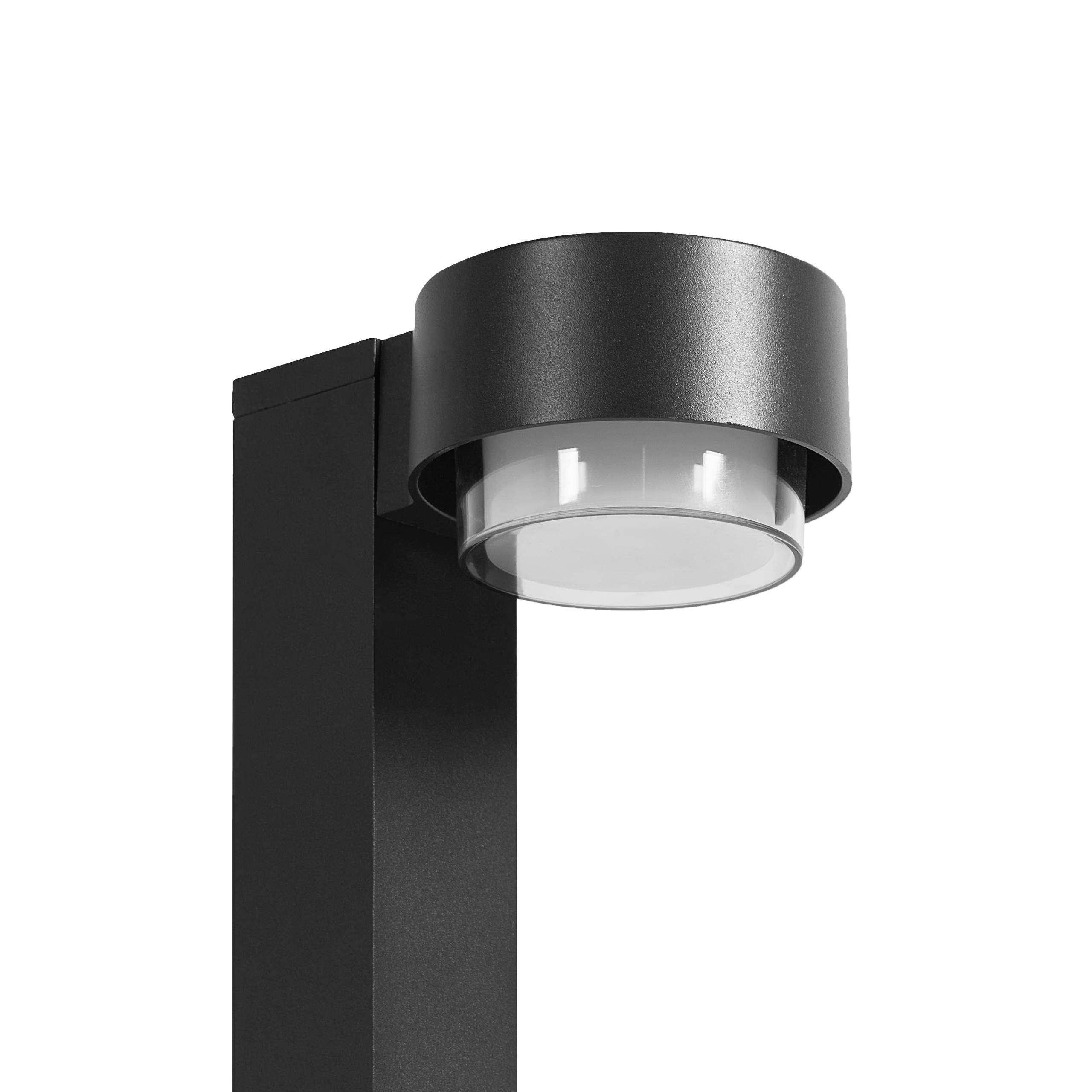Beliani - Borne Lumineuse Aluminium Noir ANOIA - 10x16x60- Beliani - Image 6