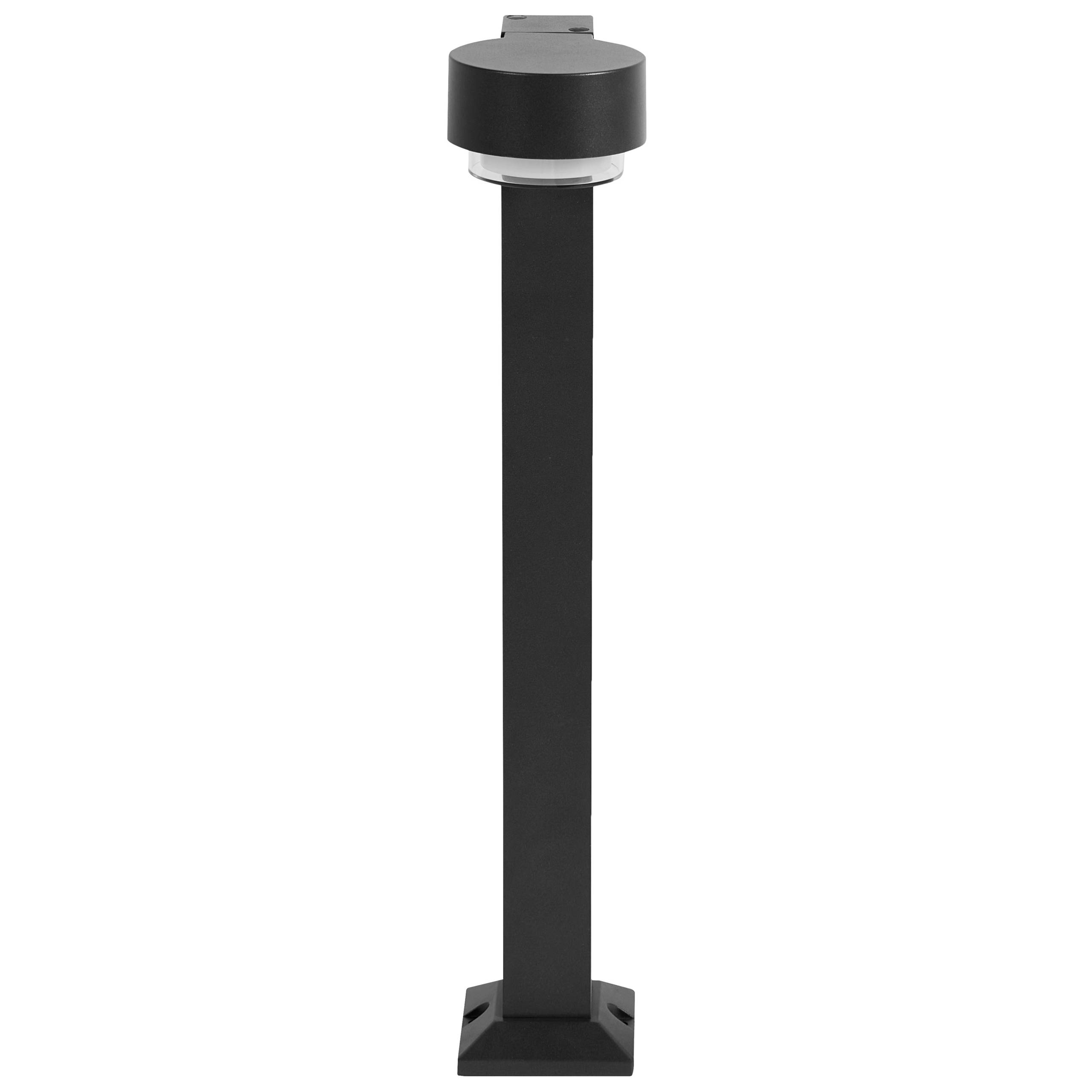 Beliani - Borne Lumineuse Aluminium Noir ANOIA - 10x16x60- Beliani - Image 4