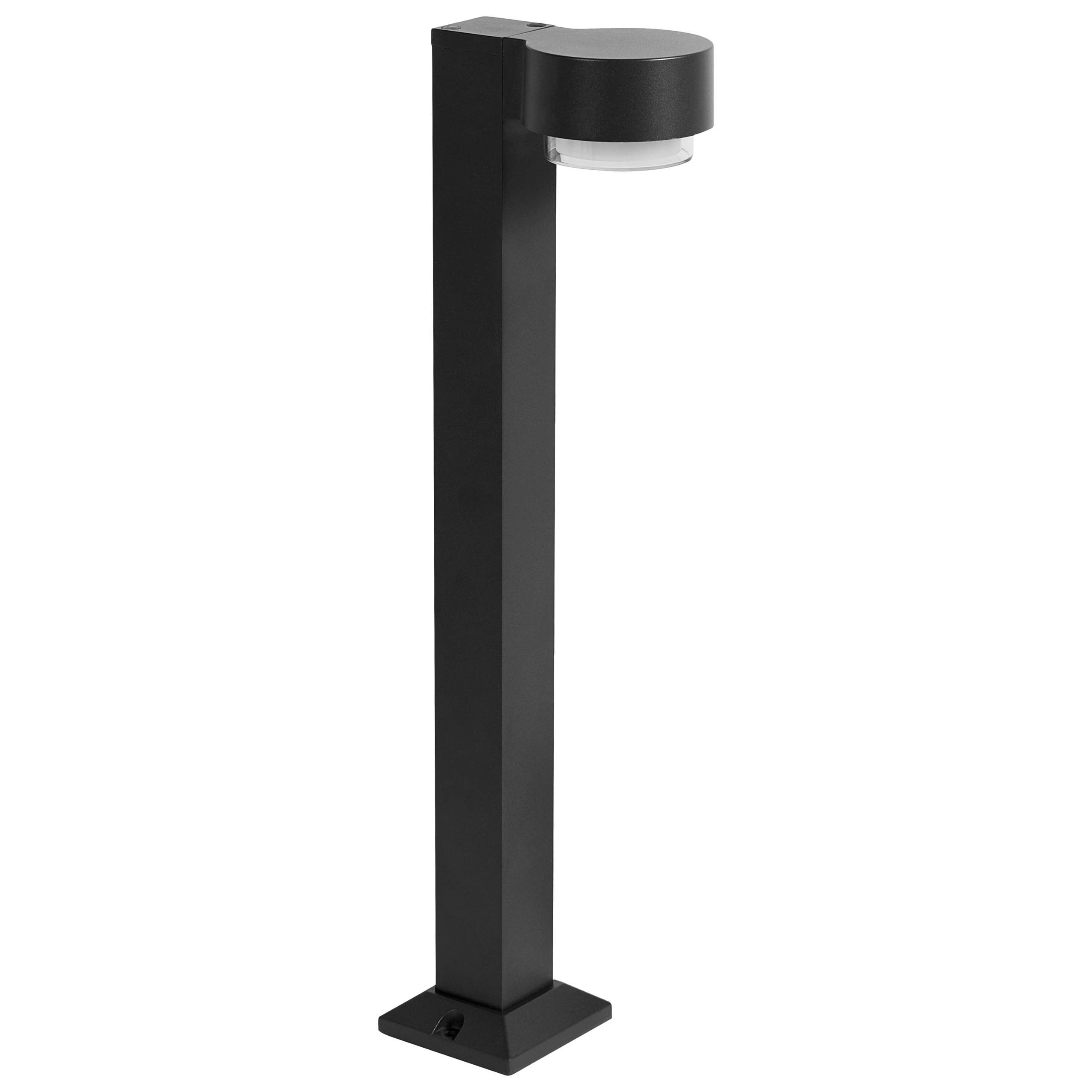 Beliani - Borne Lumineuse Aluminium Noir ANOIA - 10x16x60- Beliani - Image 2