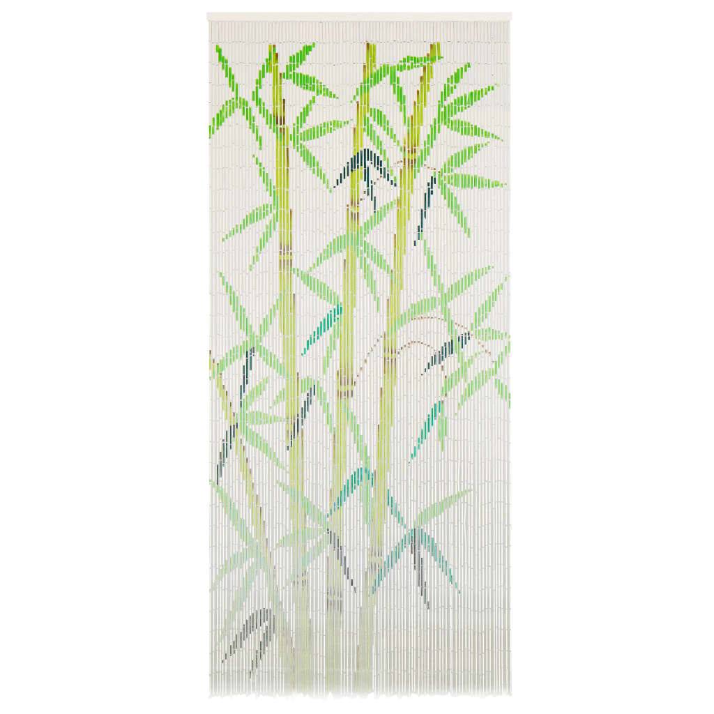 Maison Chic - Rideau de porte - Panneau de rideau contre insectes Bambou 90 x 200 cm - Image 2