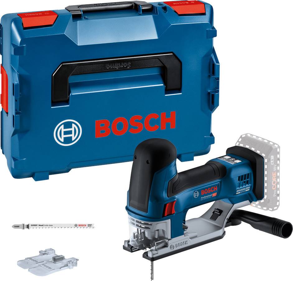 Bosch Professional - Scie sauteuse 18V GST 18V-155 SC (sans batterie ni chargeur) en coffret L-BOXX - BOSCH - 06015B0000 - Imagen 1