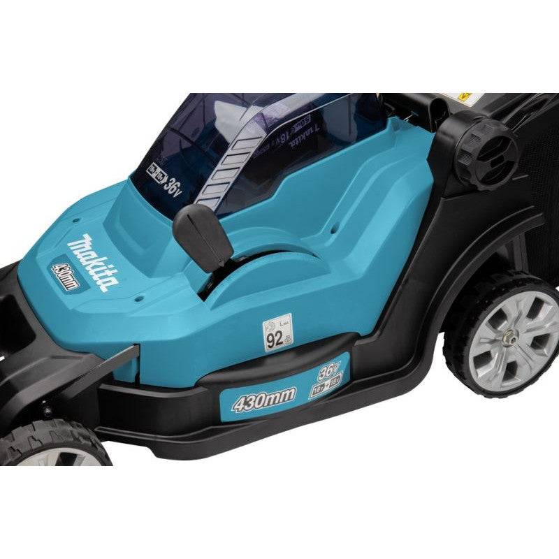 Tondeuse 43 cm MAK 2x18V Li-Ion MAKITA 2 batt. BL1850B + chargeur DC18SH - DLM432CT2 - Image 4