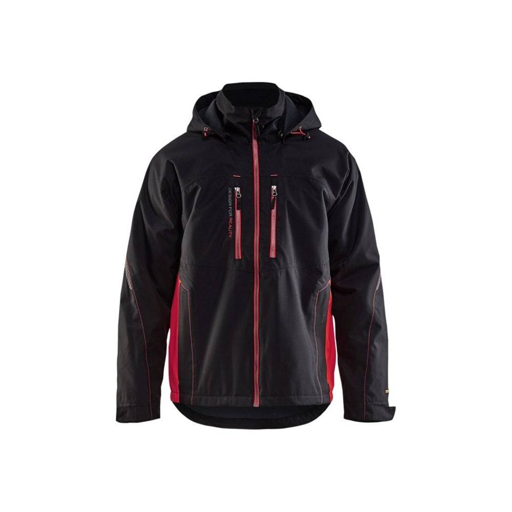 Veste imperméable hiver Blaklader Technique doublée Noir / Rouge 4XL - Image 1
