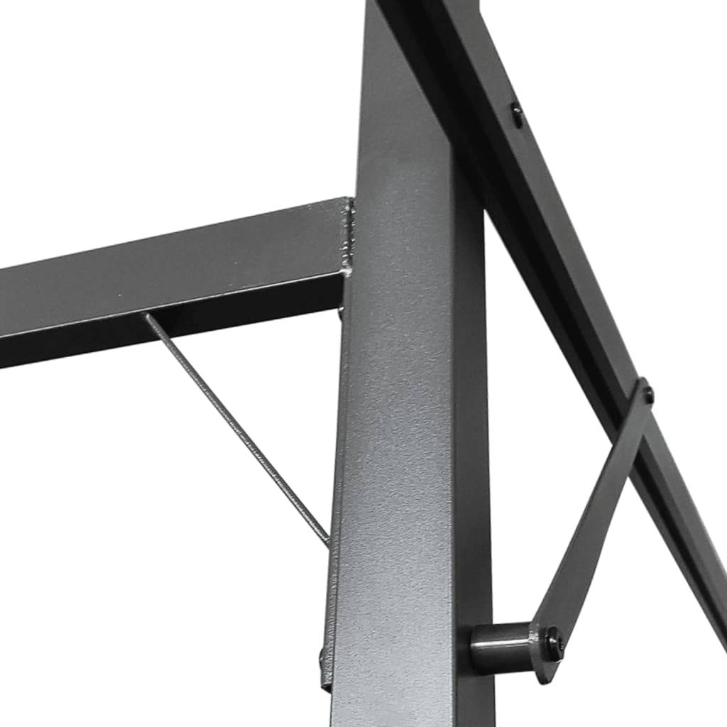 Maison Chic - Pergola - Tonnelle de jardin avec toit rétractable anthracite 295x292x230 cm - Image 7
