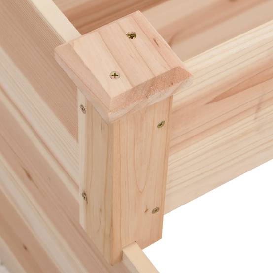 ComfortXL - Carré potager à étages en bois de sapin pour cultures variées 120x120x56 cm – ComfortXL Outdoor Living - Image 6