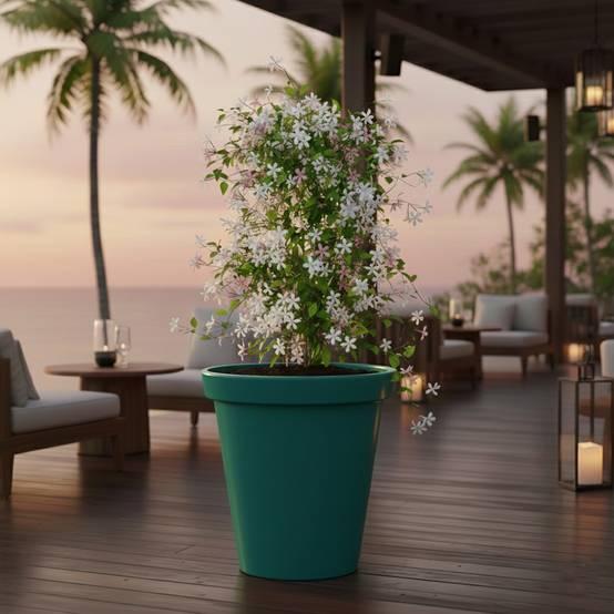 Pot de fleurs 200l delight - plast'up rotomoulage - Image 4