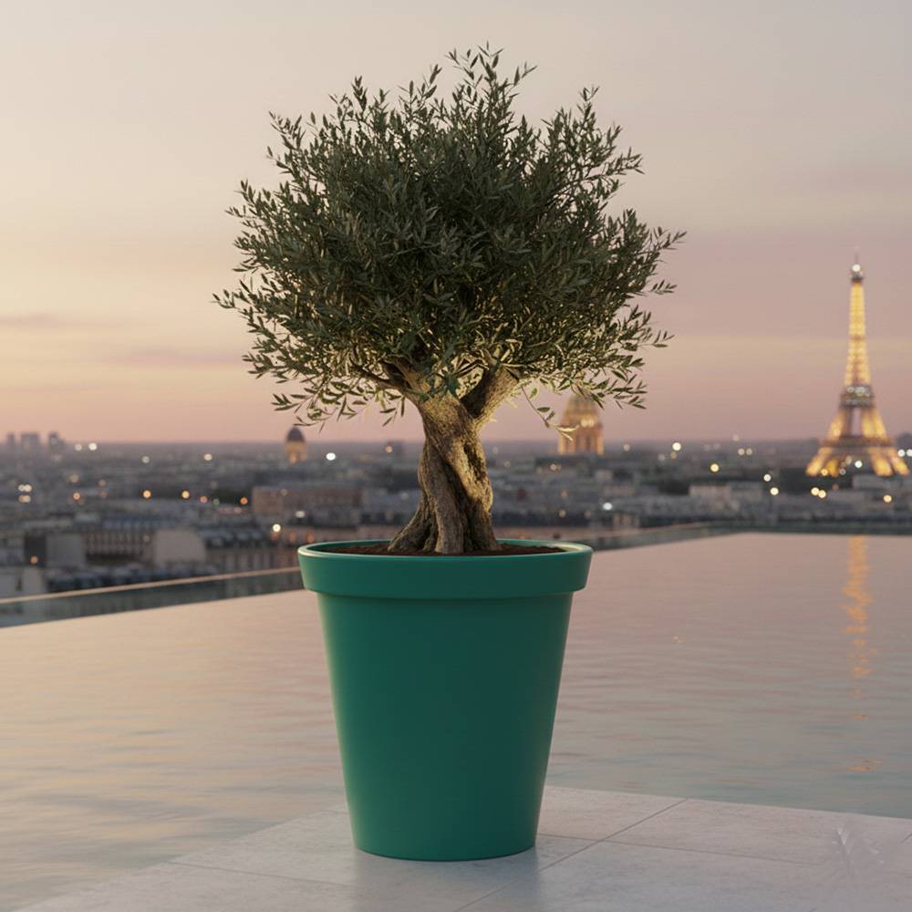 Pot de fleurs 200l delight - plast'up rotomoulage - Image 2