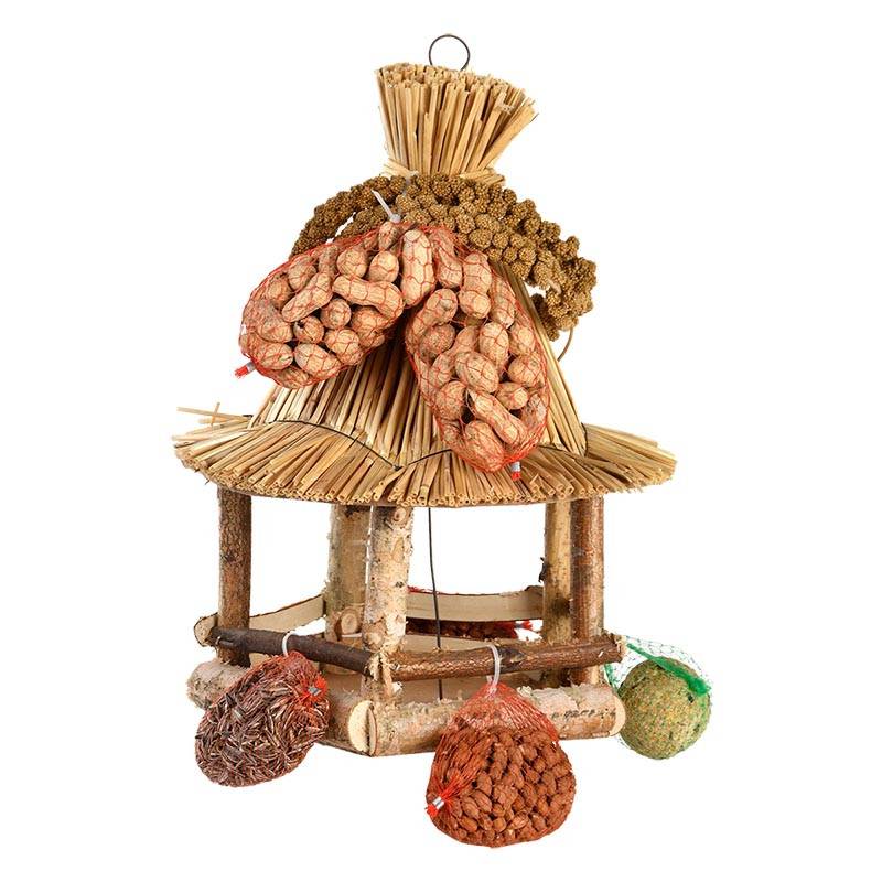 Esschert Design - Mangeoire en paille à suspendre - Esschert Design