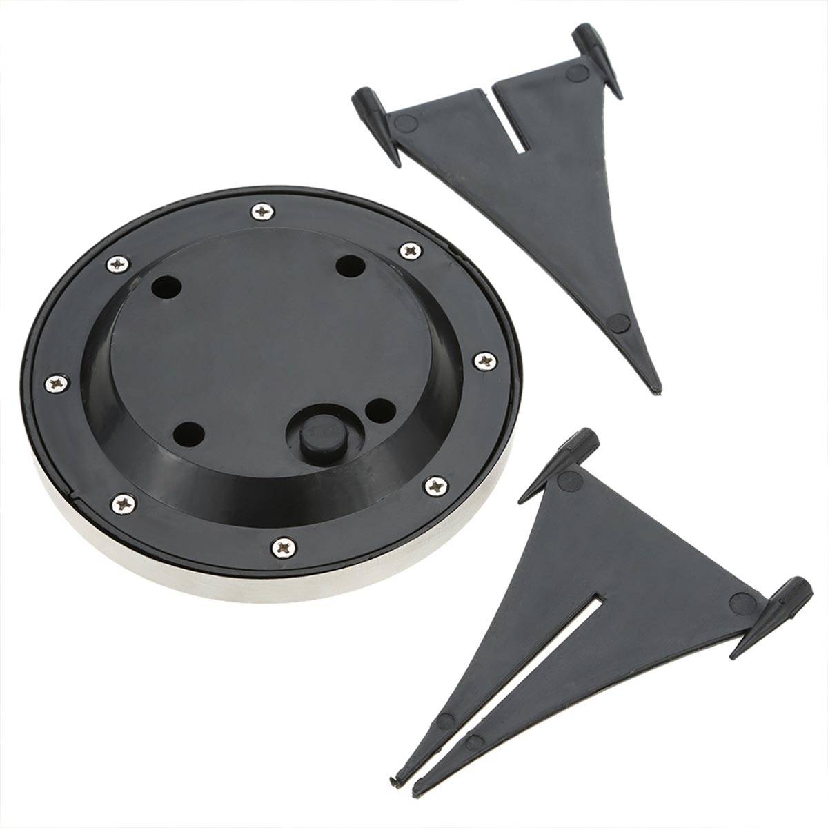 Lumisky - 8 Balises solaires rondes DECKY D12cm 40LM - Imagen 5