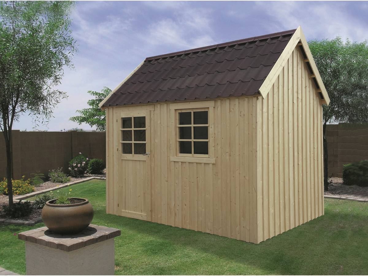 Abri Jardin Bois "oleron" - 7.72 M - 3.07 X 2.09 X 2.94 M - 16 Mm -solid - Imagen 2
