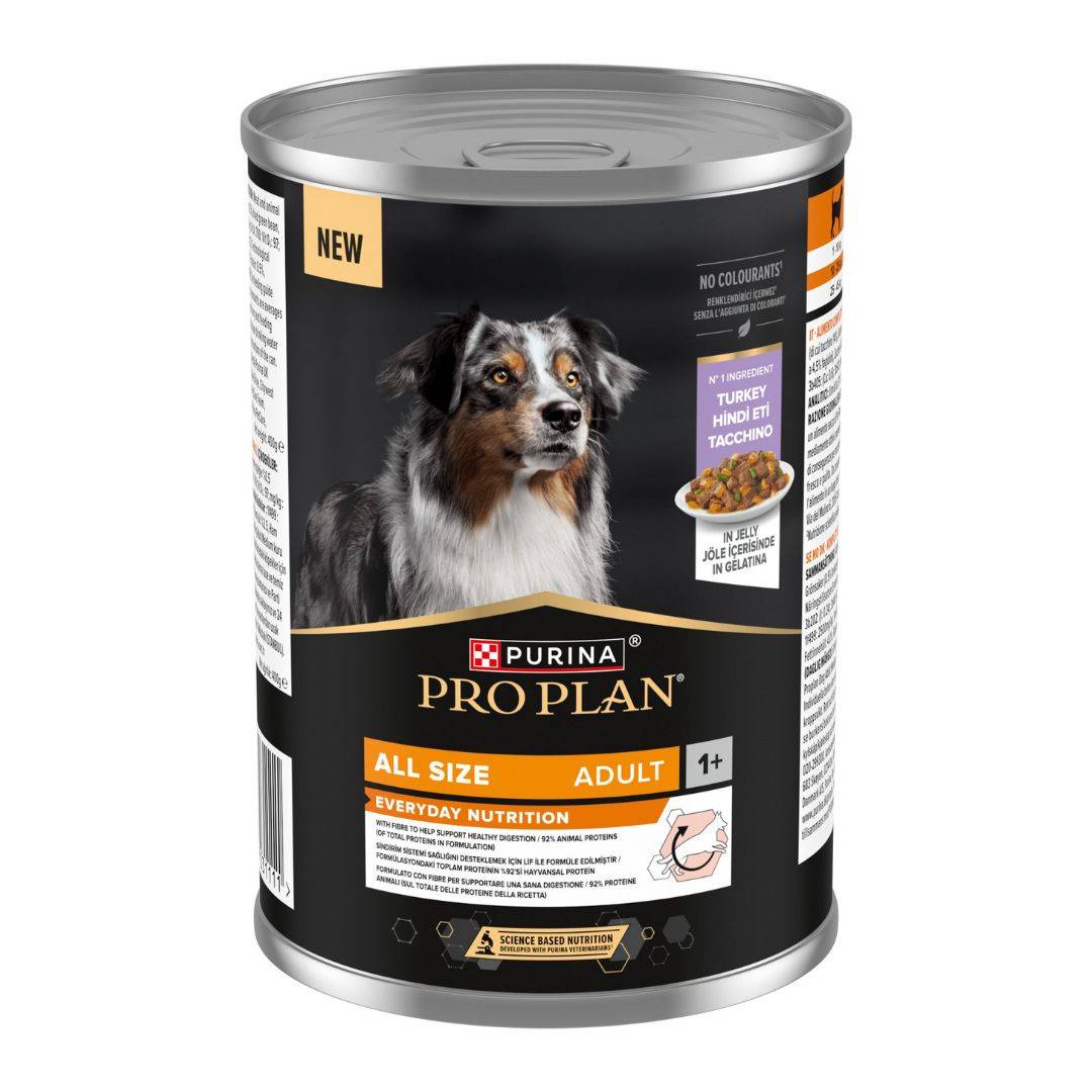 Pro Plan - All Size en gelée pour chien - Dinde - 12 x 400 g