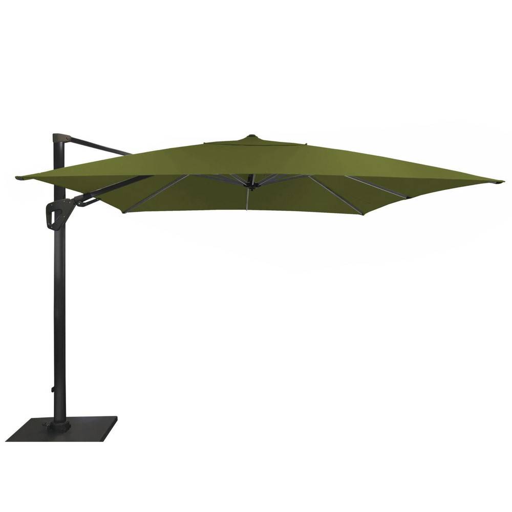 Proloisirs - Parasol déporté Elios Sunbrella 3 x 3 m en Alu - green - inclinable et orientable PROLOISIRS