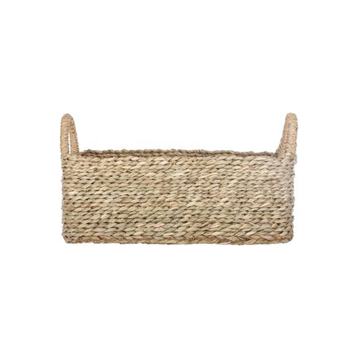 Atmosphera - Set de 3 paniers rectangulaires roseau L29/37/43cm - Atmosphera Créateur d'intérieur - Imagen 8