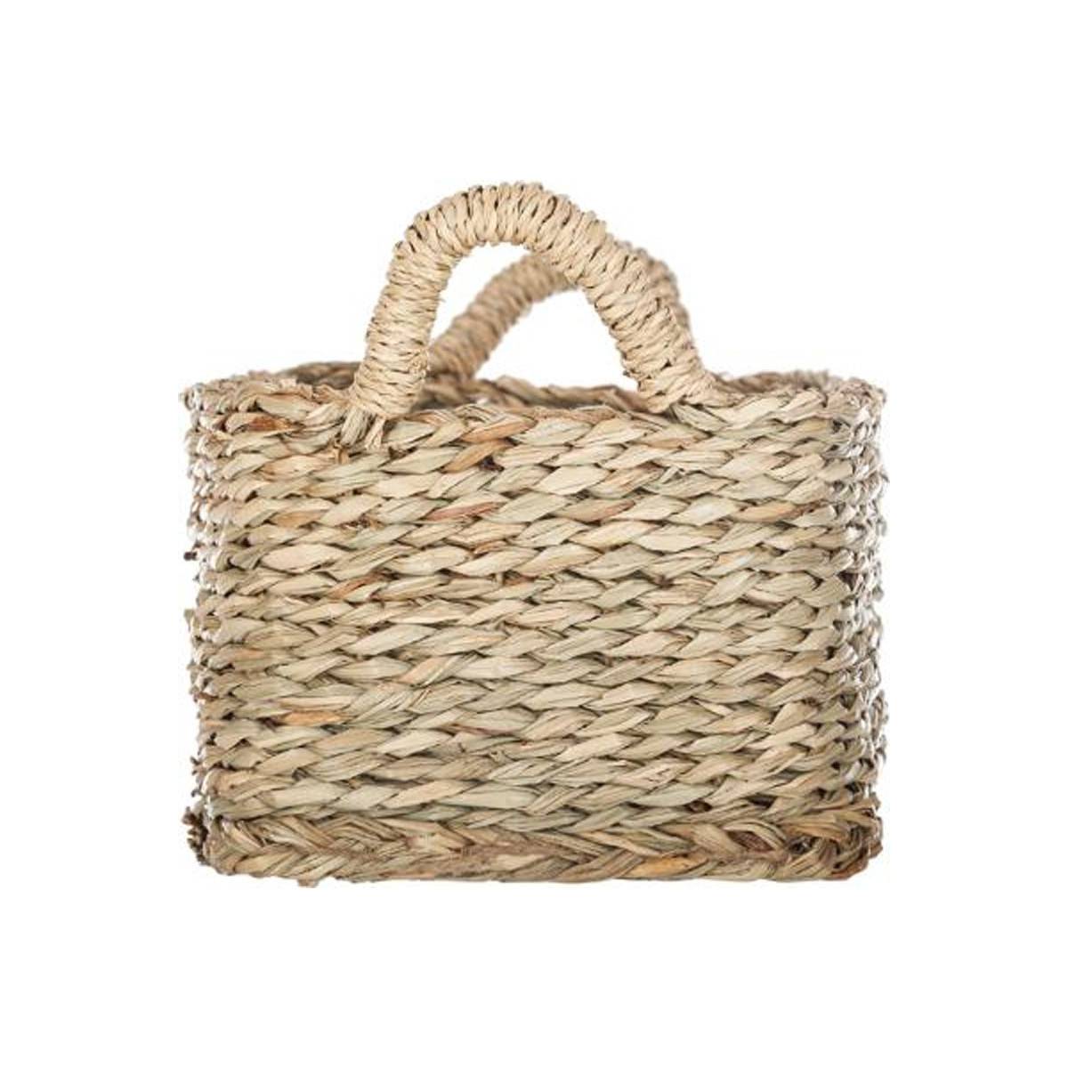 Atmosphera - Set de 3 paniers rectangulaires roseau L29/37/43cm - Atmosphera Créateur d'intérieur - Imagen 5