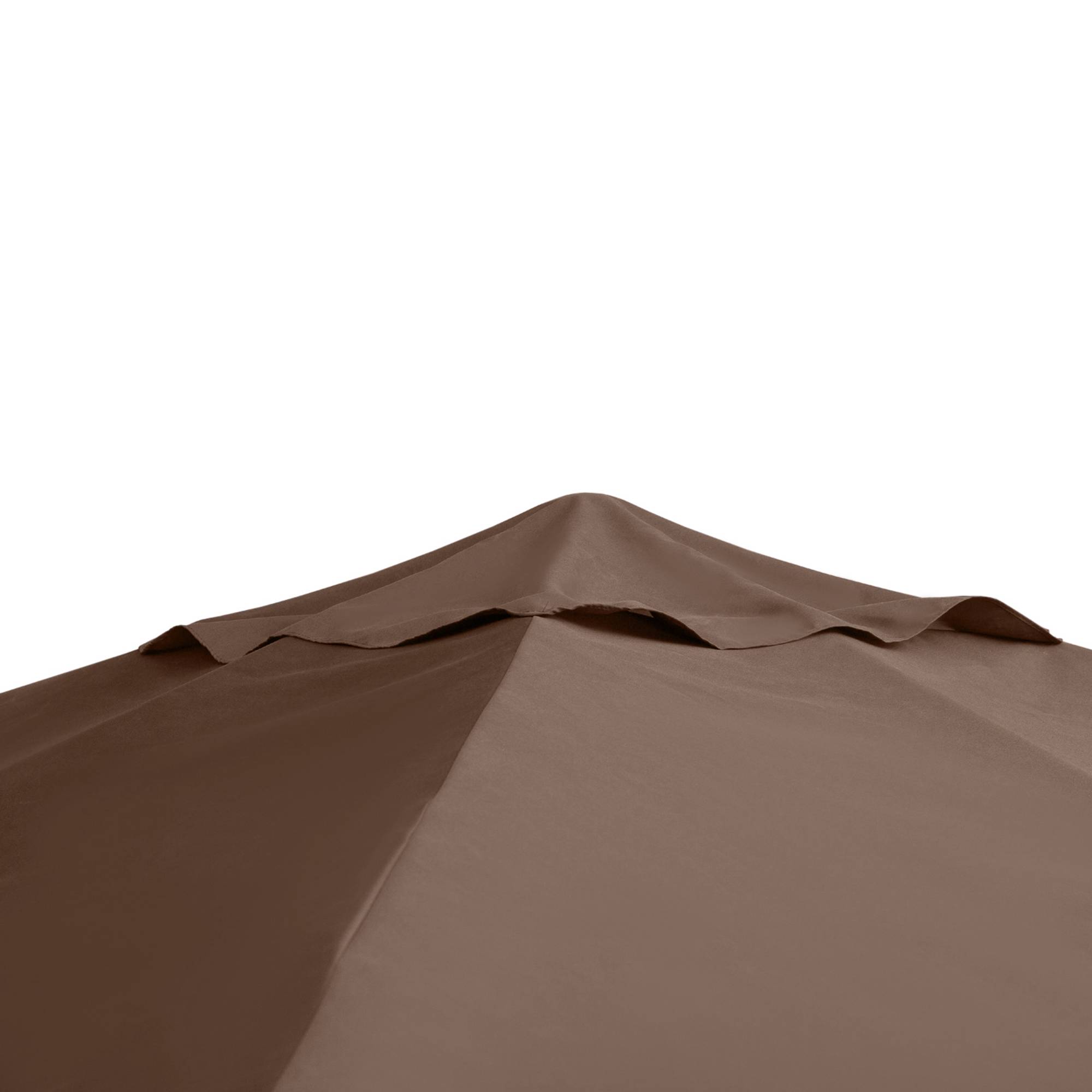 Toit remplacement pavillon jardin polyester 2,98x2,98 m café - Image 10