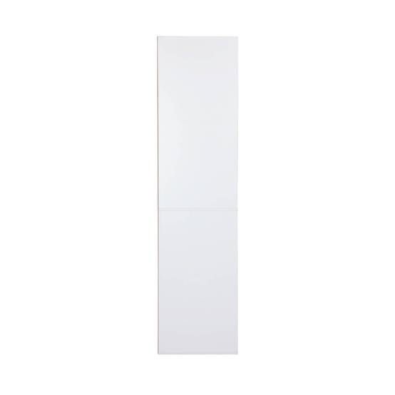 Module dressing avec 4 tiroirs et 1 penderie blanc. panneaux stratifiés | sweeek - Image 5