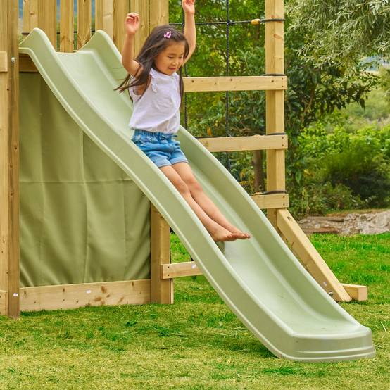 Glissière toboggan ondulée RIPPLE 220 cm vert kaki - Image 1