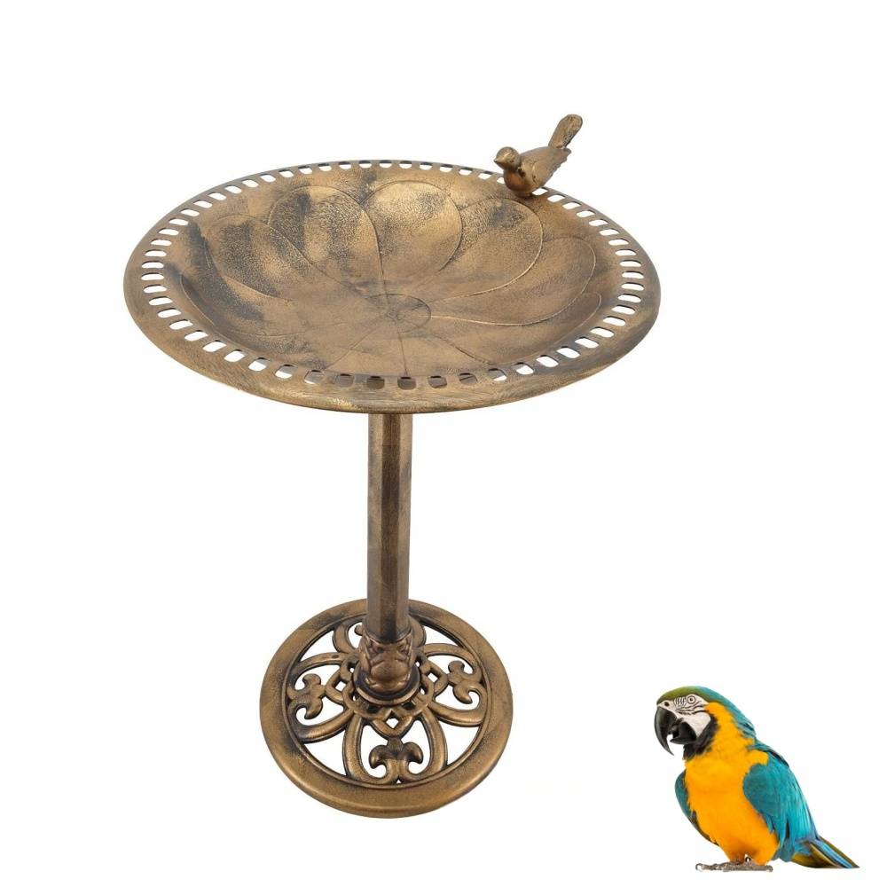 Baignoire pour oiseaux avec fontaine solaire - Image 2