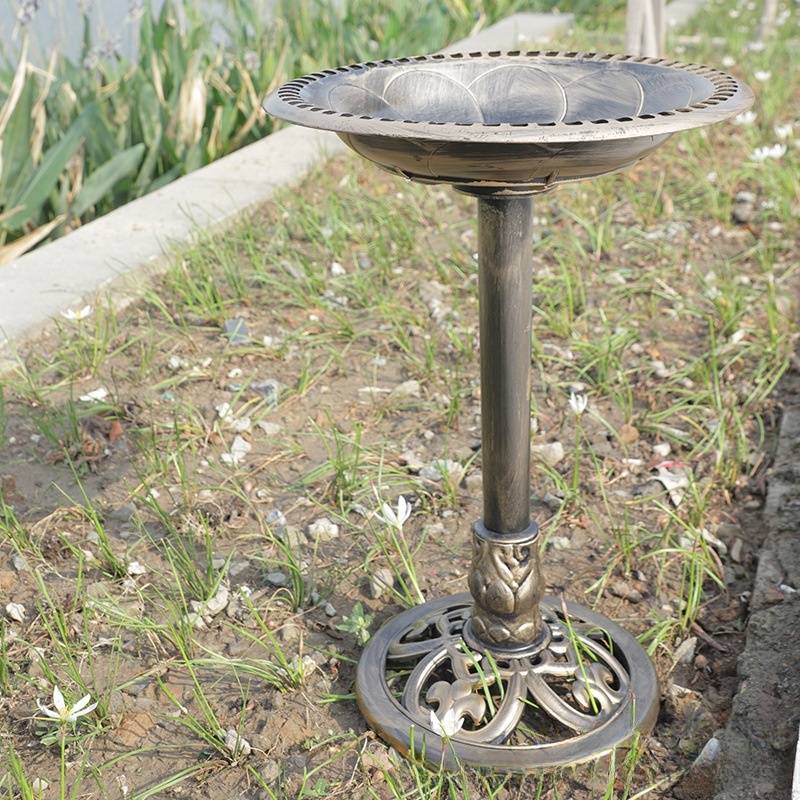 Baignoire pour oiseaux avec fontaine solaire - Image 5