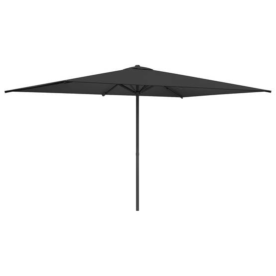 Parasol de jardin polyester anthracite 290 x 190 x 223 cm - PANGIVO - Image 2