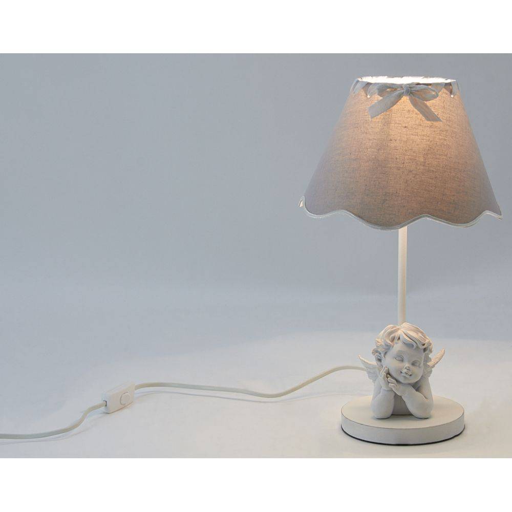 Aubry Gaspard - Lampe en métal avec ange - Imagen 2