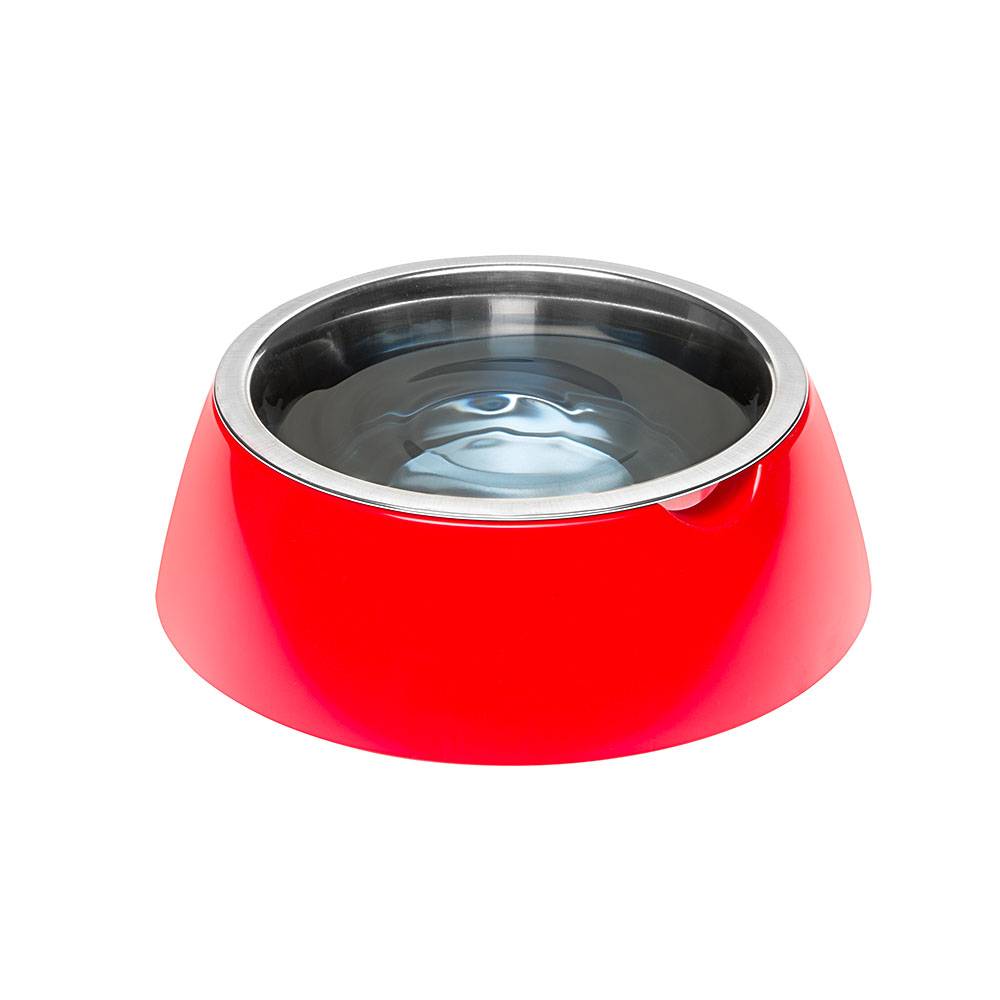 Ferplast - Ferplast Gamelle pour chien Gamelle pour chat Jolie - Gamelles pour eau et nourriture en acier inoxydable avec support en plastique, antidérapant, - Imagen 3