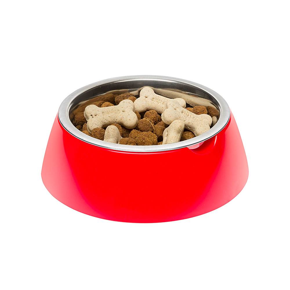 Ferplast - Ferplast Gamelle pour chien Gamelle pour chat Jolie - Gamelles pour eau et nourriture en acier inoxydable avec support en plastique, antidérapant, - Imagen 2