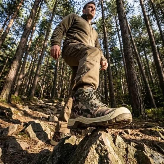 Chaussures sécurité Desert montantes camo norme S3 Safety Jogger - Image 1