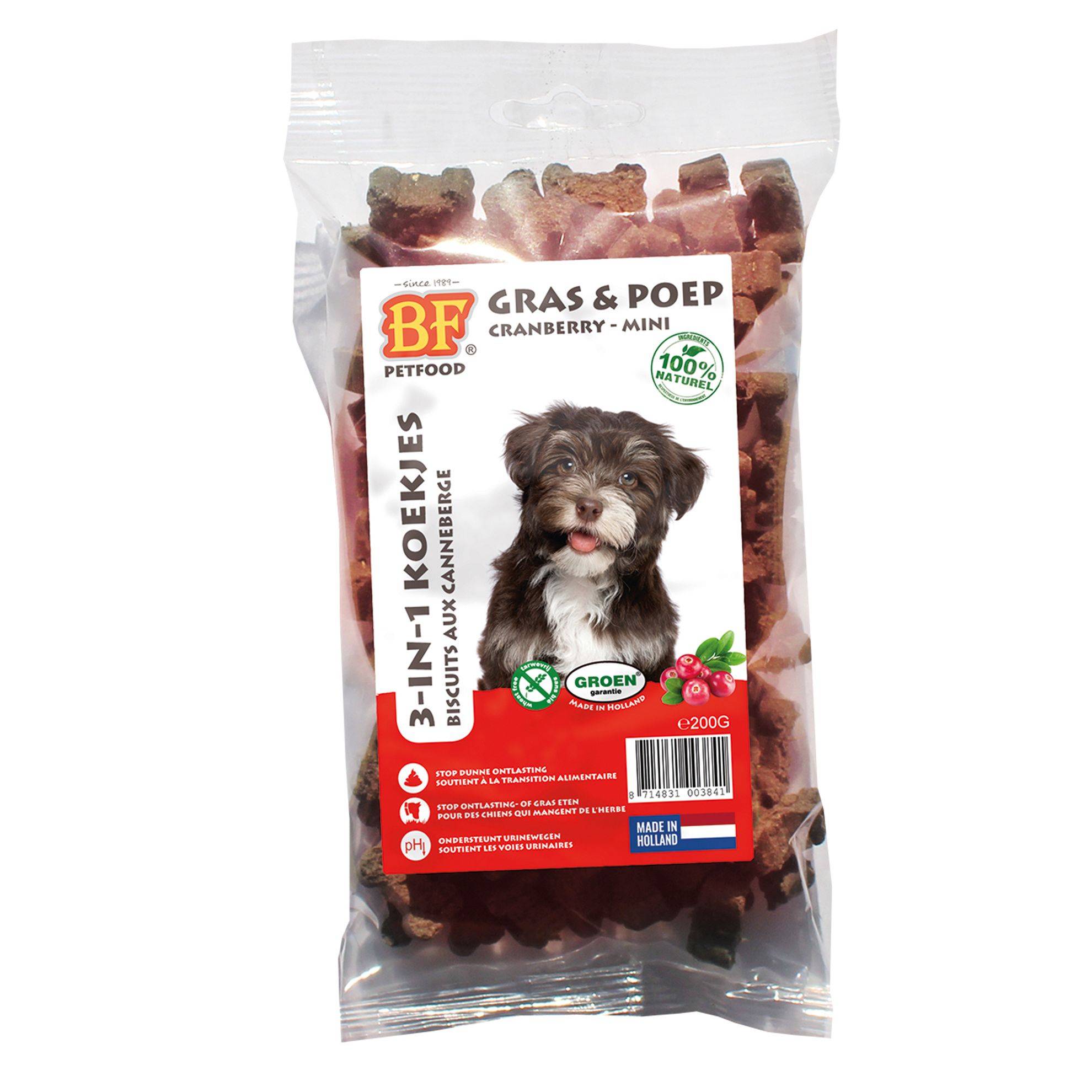 Biscuits Cranberry Biofood : 200gr BIOFOOD