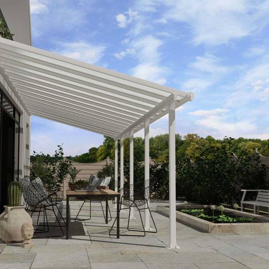 Canopia - Canopia Pergola Olympia 3X8,6 Blanche - Imagen 2
