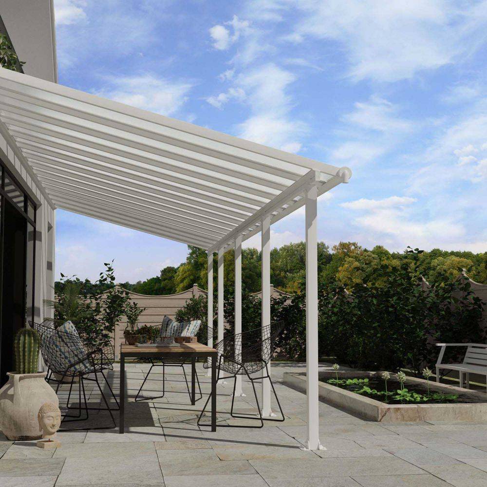 Canopia - Canopia Pergola Olympia 3X8,6 Blanche - Imagen 2