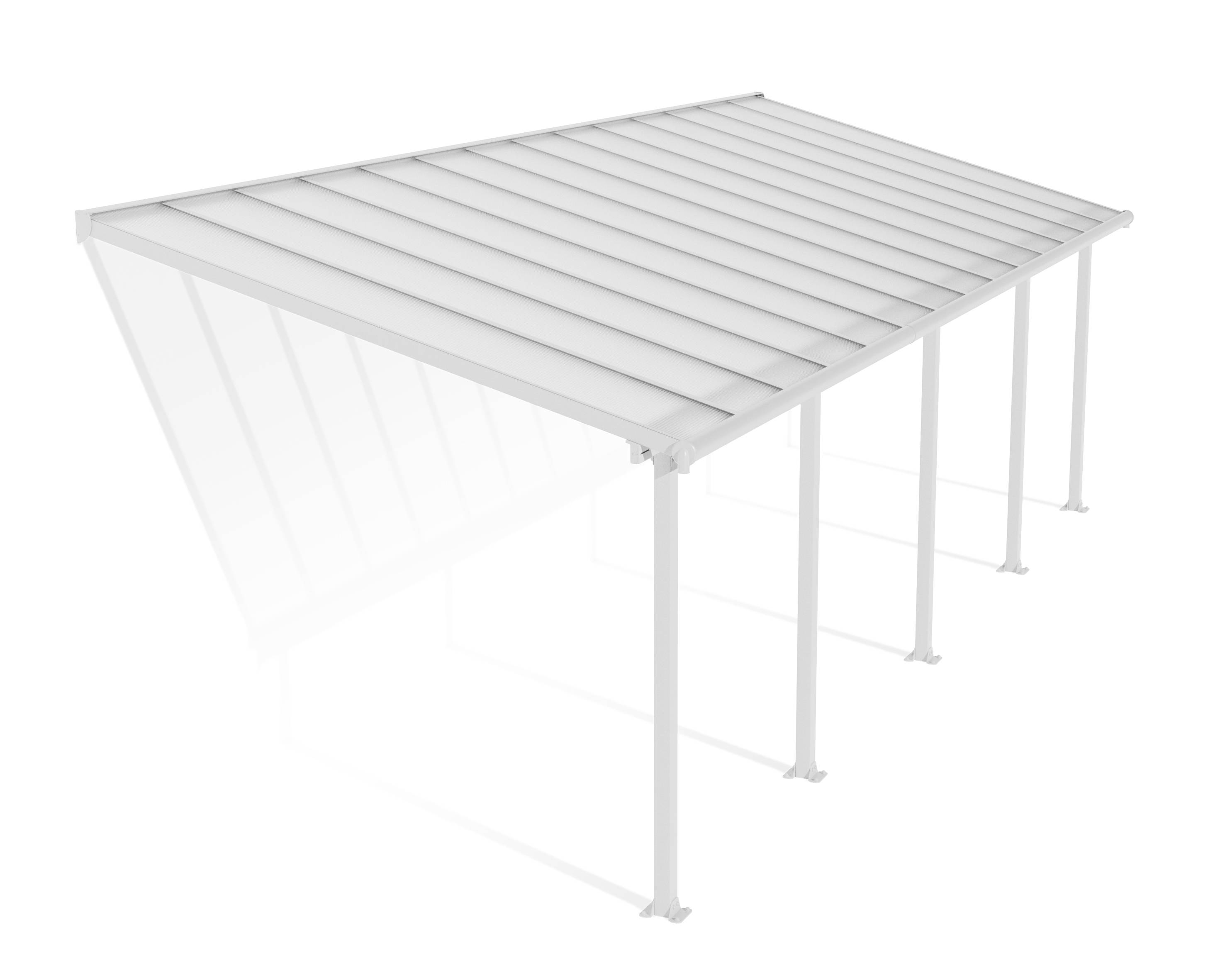 Canopia - Canopia Pergola Olympia 3X8,6 Blanche - Imagen 1