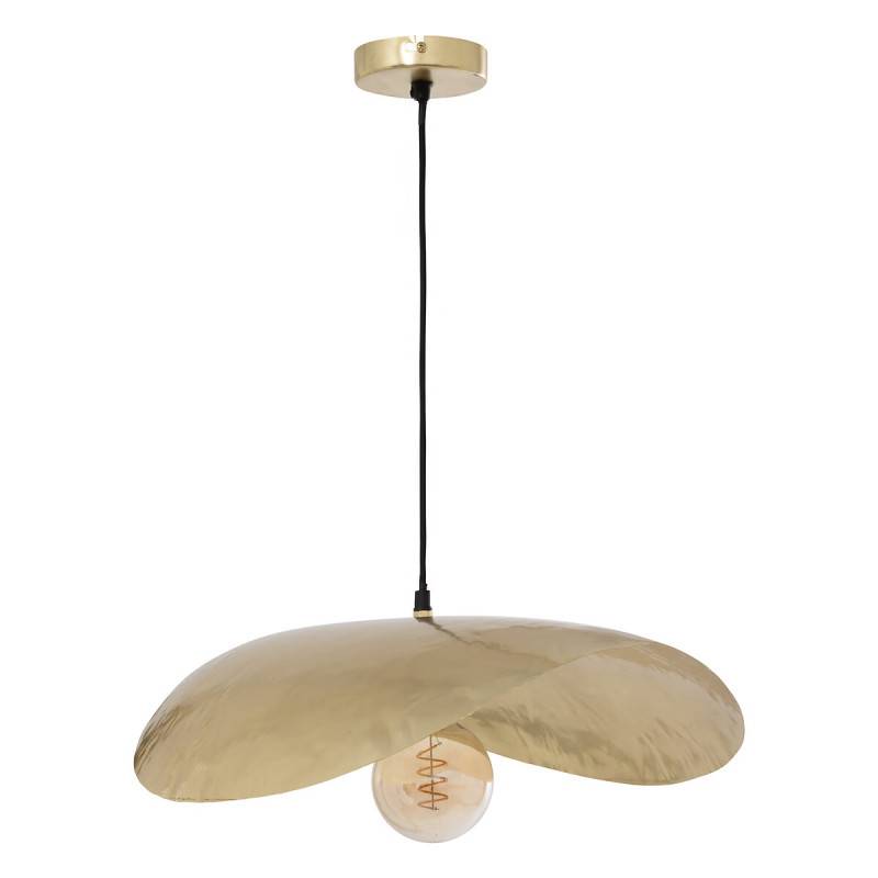 Suspension métal D56 cm doré Arlo Atmosphera - Image 4