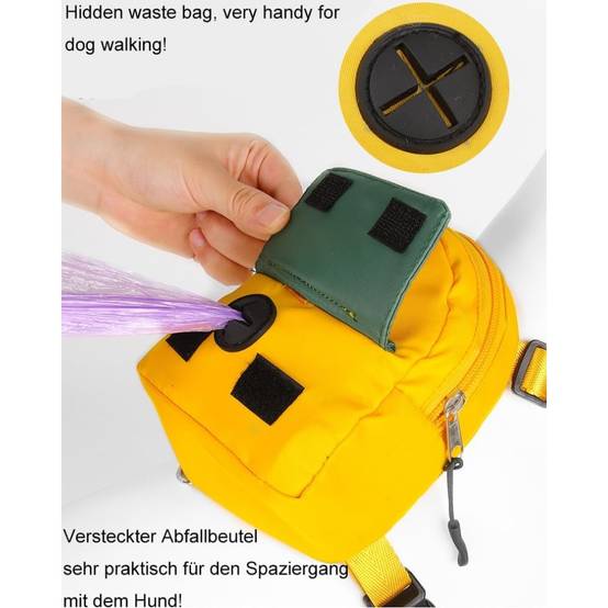 IntiMeg - Sac à dos pour chien orange M IntiMeg - Image 3