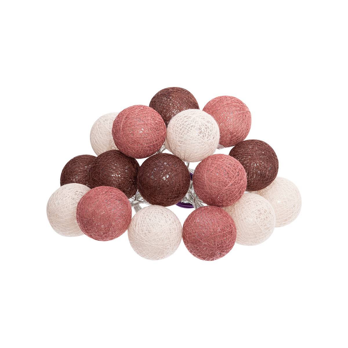 Atmosphera - Guirlande LED à piles 16 boules - Atmosphera Créateur d'intérieur - Image 1