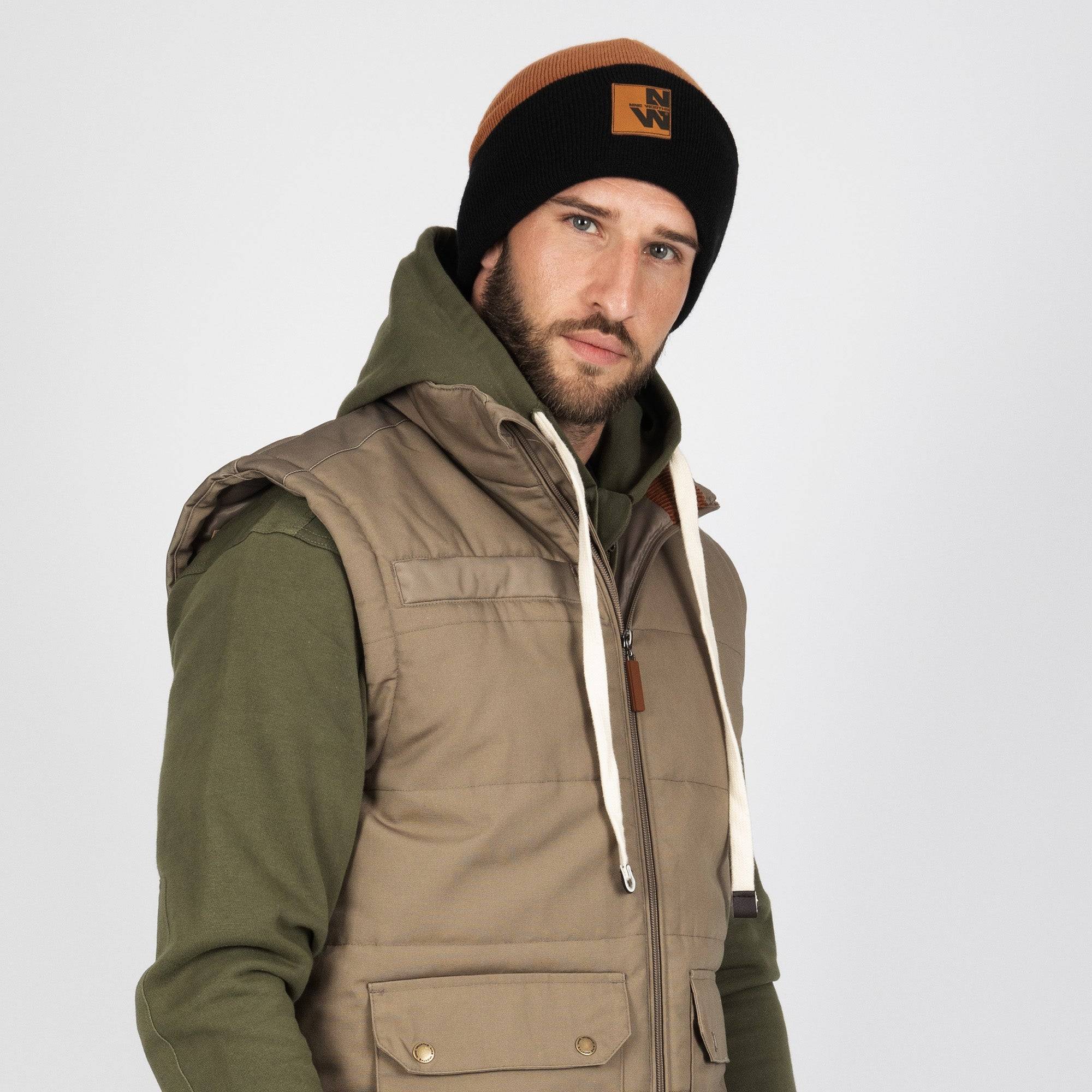 Nineworths - ISAK - BONNET DE TRAVAIL - 1093 | Camel