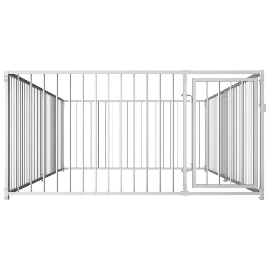 Vidaxl - Chenil d'extérieur pour chiens 200 x 400 x 100 cm vidaXL 144490 - Imagen 6